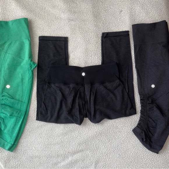lululemon athletica Pants - Size 6 Lululemon Capri Leggings Trio